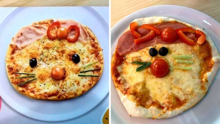 пицца в меню и в реальности