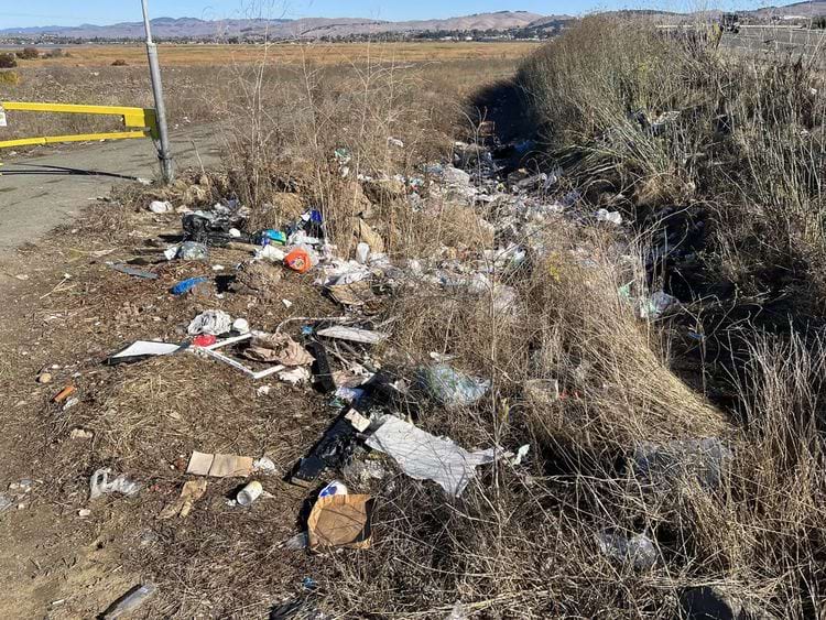 мусор на природе