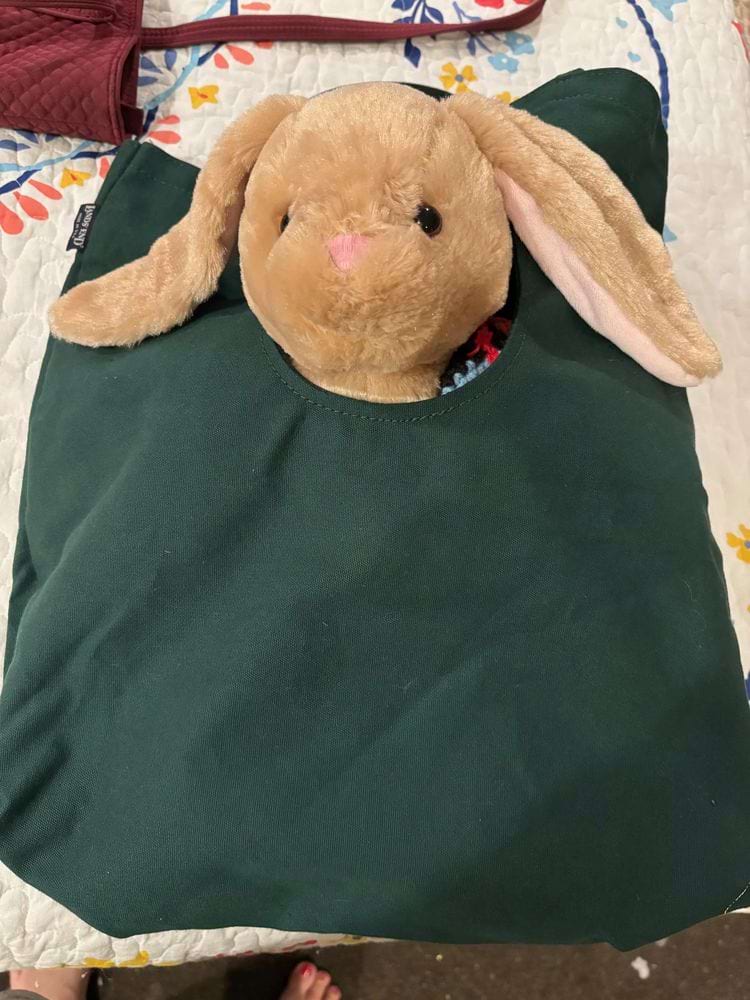 сумка с отверстием 