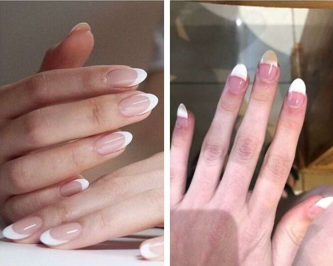 французский маникюр на свадьбу ожидание и реальность