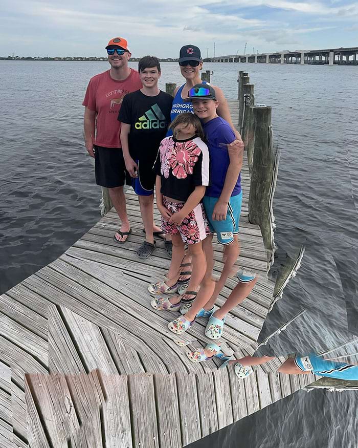 фотография с отдыха испорчена