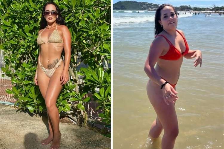 женщины до и после фильтров и фотошопа