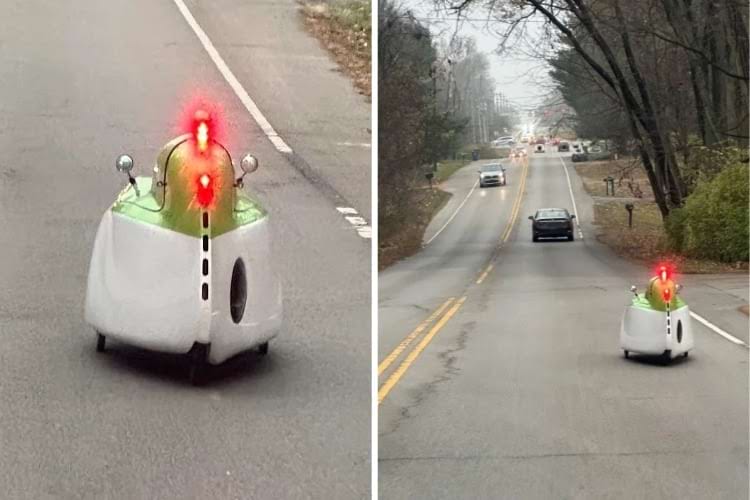 лигерад (лежачий велосипед) с аэродинамическим обтекателем