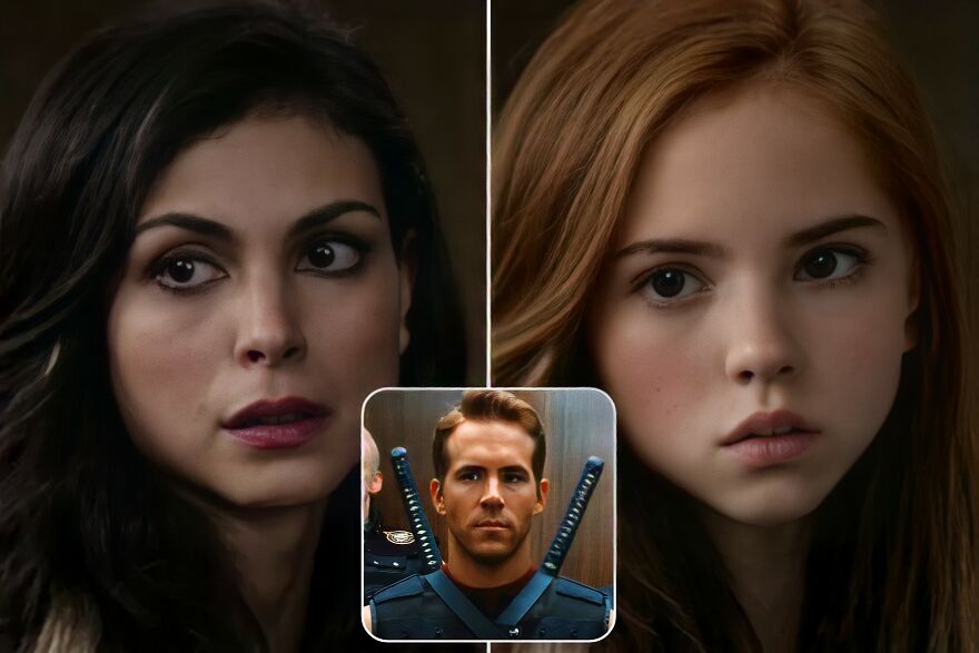 Как бы выглядели дети влюблённых парочек из фильмов, если бы они у них ...