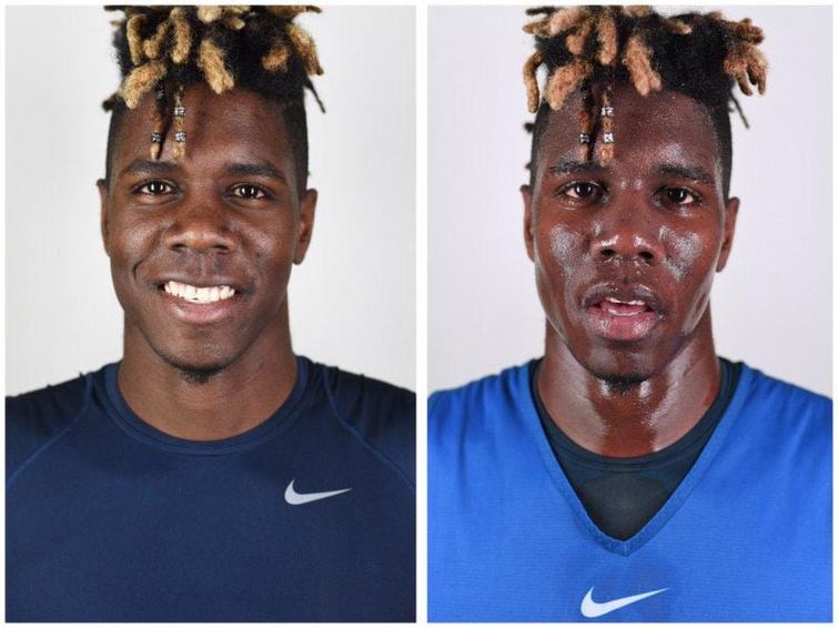 Фотограф снимает спортсменов до и после соревнований и там только пот и слёзы Фотограф снимает спортсменов до и после соревнований, Б. А. Ван Сисе