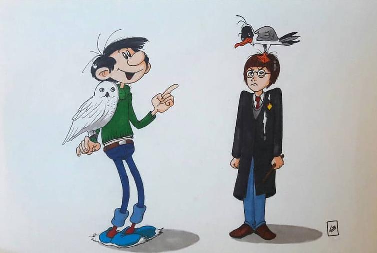 Художница поменяла местами известных мультяшных животных, Линда Бурдебала, Linda Bouderbala