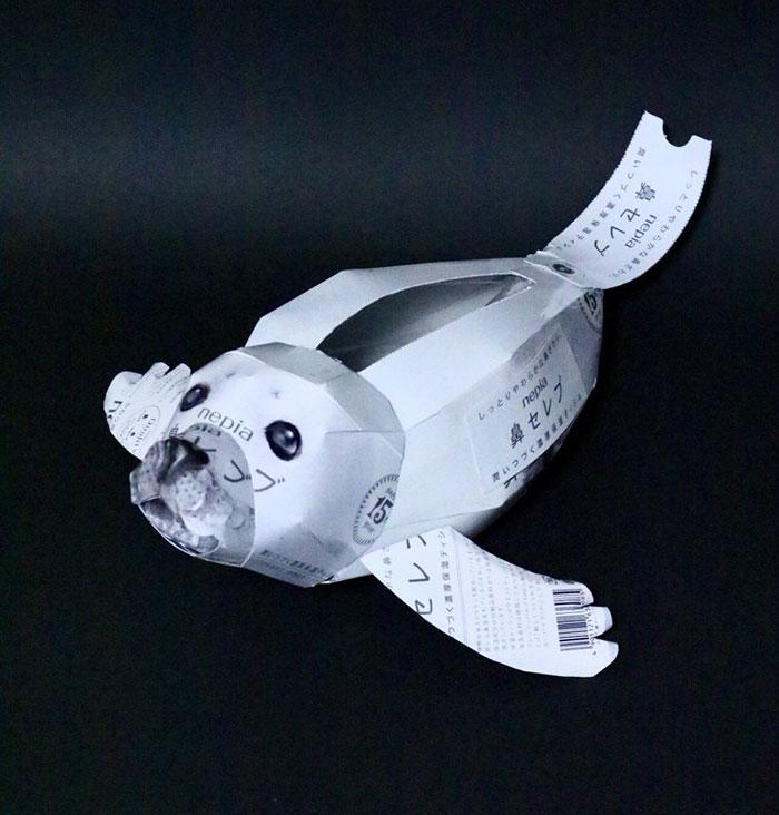 Японский художник превращает упаковку продуктов в искусство, харуки, @ 02ESyRaez4VhR2l