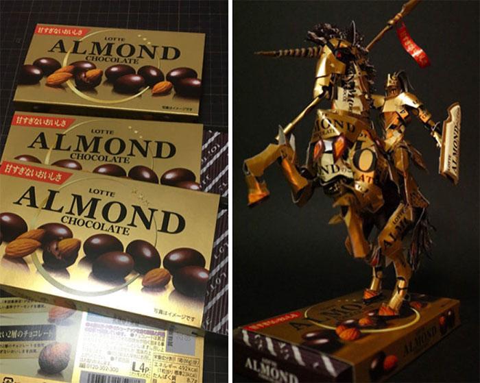 Японский художник превращает упаковку продуктов в искусство, харуки, @ 02ESyRaez4VhR2l