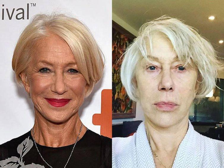 25 знаменитостей, появившихся без макияжа в 2018 году, и кому-то не стоило этого делать знаменитости без макияжа, звёзды без макияжа, звёзды с макияжем и без, знаменитости с макияжем и без