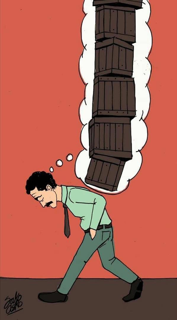  мощные иллюстрации о сегодняшнем мире, Сантьяго Оливерос, Sakoasko