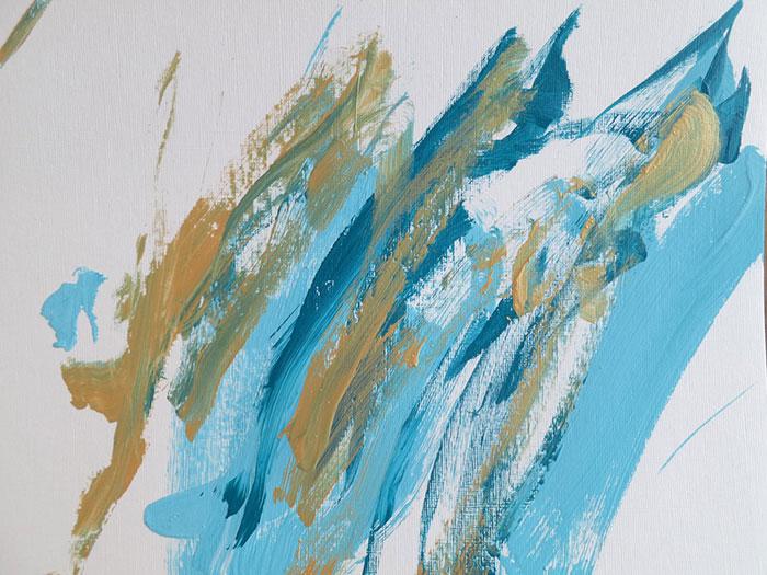 сиба-ину по кличке Хантер, сиба-ину рисует лучше чем ты,  сиба-ину по кличке Хантер рисует абстрактные картины 