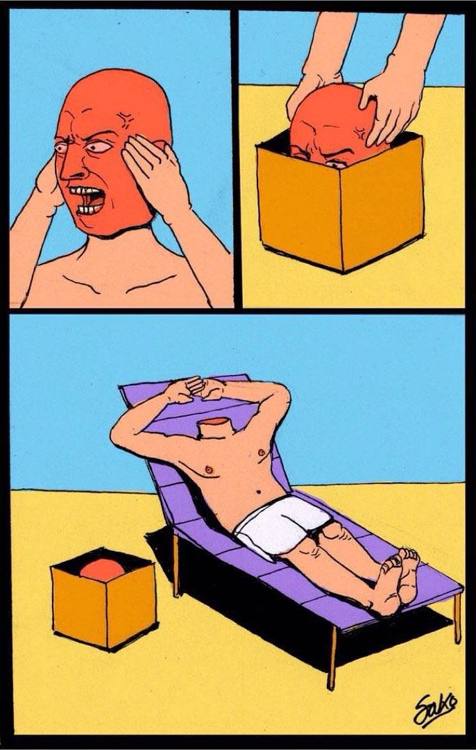  мощные иллюстрации о сегодняшнем мире, Сантьяго Оливерос, Sakoasko