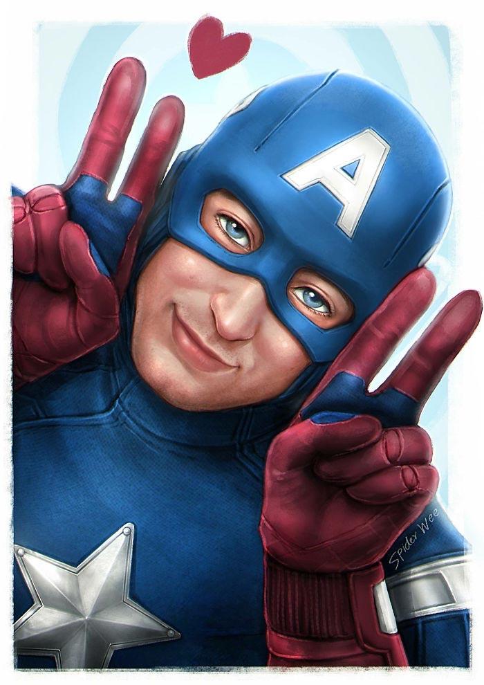 как выглядят супергерои когда они не заняты борьбой с плохими парнями, SpiderWee