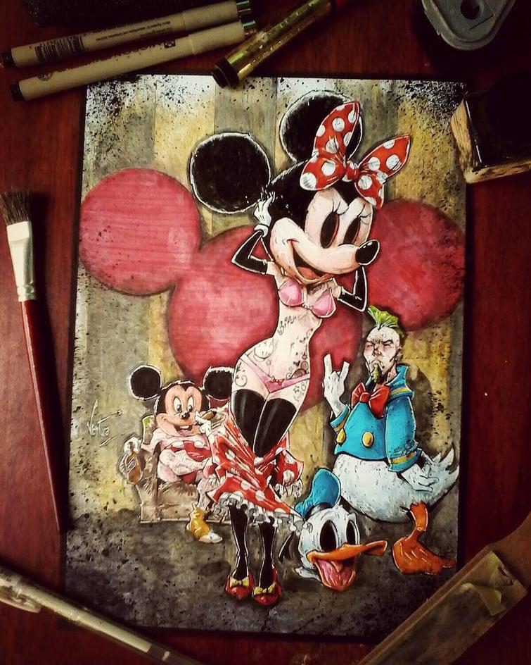 Не детские сказки: художник разрушит ваше детство своими жуткими образами любимых героев художник разрушит ваше детство своими жуткими образами, Марсело Вентура, Marcelo Ventura