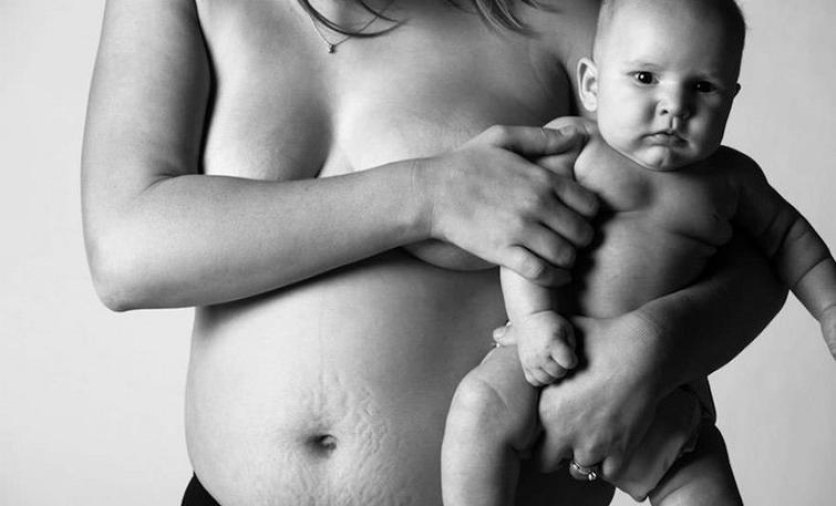 тела женщин после родов выглядят не так как в модных журналах, Джейд Билл, Jade Beall