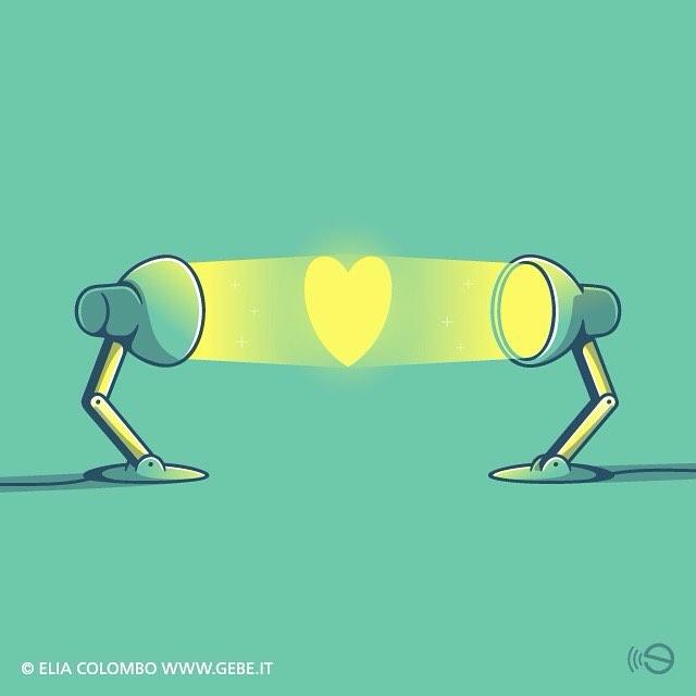 остроумные иллюстрации, печальная правда,Элия Коломбо, Elia Colombo