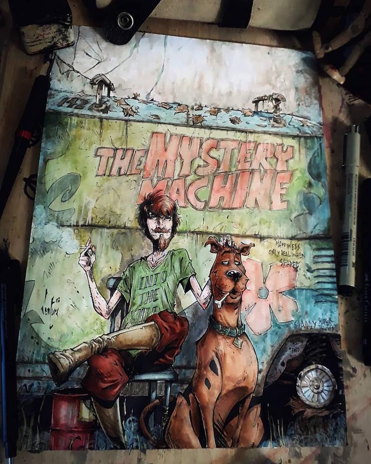 Не детские сказки: художник разрушит ваше детство своими жуткими образами любимых героев художник разрушит ваше детство своими жуткими образами, Марсело Вентура, Marcelo Ventura