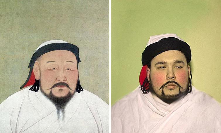 русские пытались воссоздать известные произведения искусства, сфоткай типа рембрандт