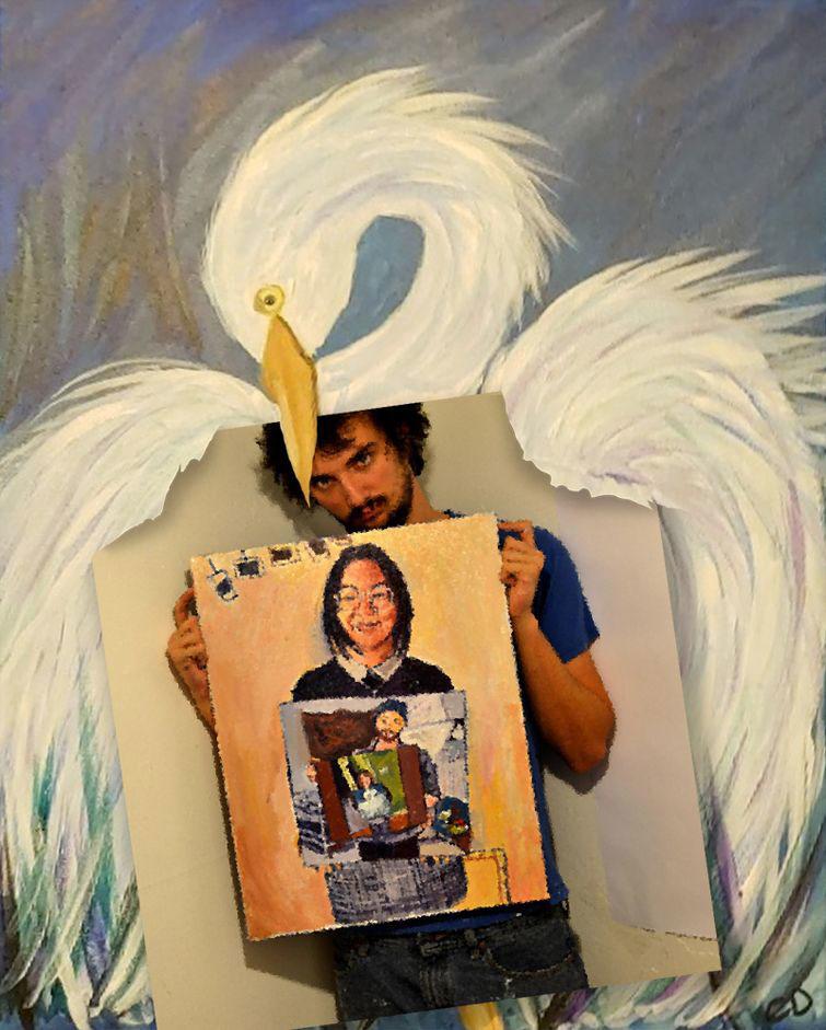 мама мем, картина мем, мама мем, мама нарисовала птицу мем