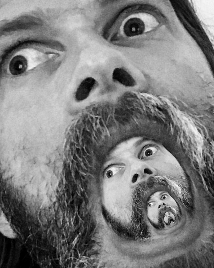 Мужчина не выносит скучных селфи в Инстаграме, Lillwihlen 