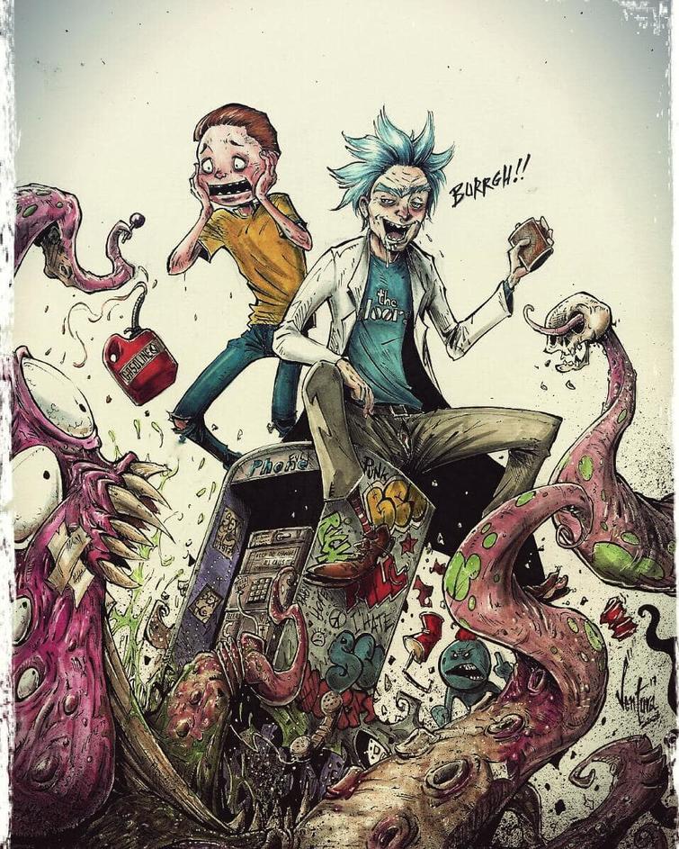 Не детские сказки: художник разрушит ваше детство своими жуткими образами любимых героев художник разрушит ваше детство своими жуткими образами, Марсело Вентура, Marcelo Ventura