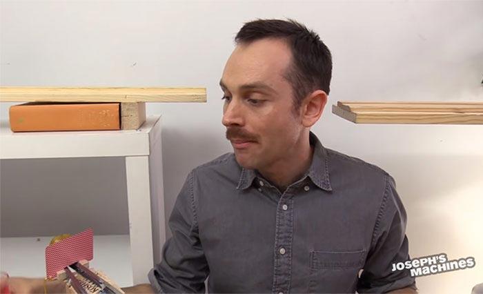 Мужчина создал машину с цепной реакцией, Cake Server,  Джозеф Гершер, Joseph’s Machines