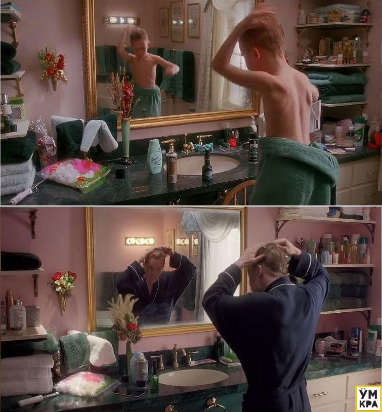 Маколей Калкин повторил один дома, Маколей Калкин в рекламе google, Маколей Калкин снова один дома, Маколей Калкин воссоздал сцены Один дома