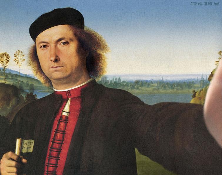 Дито фон Тиз, Dito Von Tease, если бы персонажи картин открыли для себя селфи