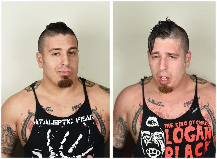 Фотограф снимает спортсменов до и после соревнований и там только пот и слёзы Фотограф снимает спортсменов до и после соревнований, Б. А. Ван Сисе