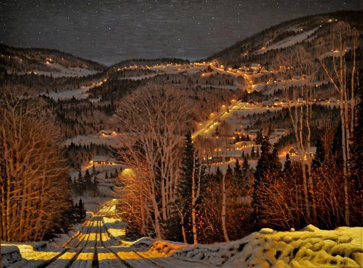 Картины этого художника такие же тёплые как какао с печеньками,  Ричард Савойя, Richard Savoie