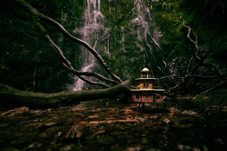 Кто-то построил на острове крошечные реалистичные домики для фей, и они воистину сказочные домики для фей, феи Остров Мэн, домики для фей Остров Мэн, где живут феи