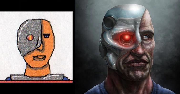 художник перерисовал свои детские рисунки, Оуэн Риксон, Owen Rixon