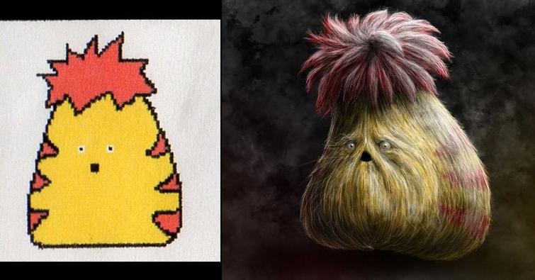 художник перерисовал свои детские рисунки, Оуэн Риксон, Owen Rixon