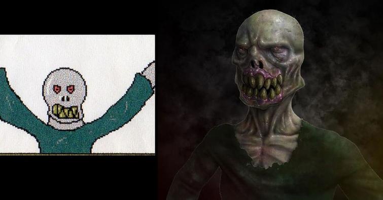 художник перерисовал свои детские рисунки, Оуэн Риксон, Owen Rixon