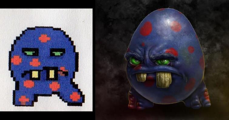 художник перерисовал свои детские рисунки, Оуэн Риксон, Owen Rixon