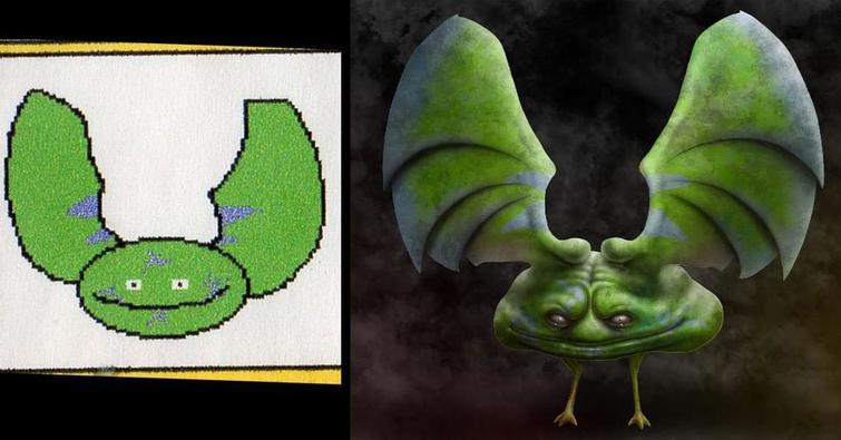 художник перерисовал свои детские рисунки, Оуэн Риксон, Owen Rixon