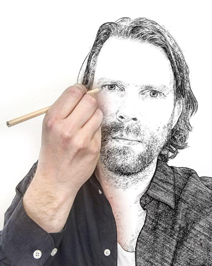 Мужчина не выносит скучных селфи в Инстаграме, Lillwihlen 