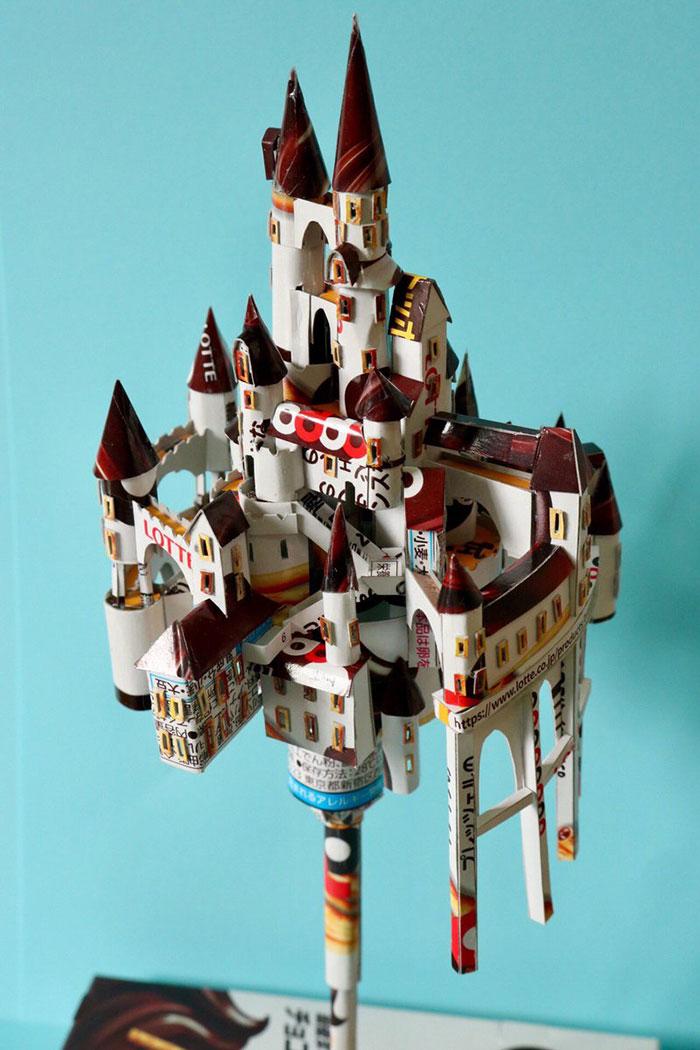 Японский художник превращает упаковку продуктов в искусство, харуки, @ 02ESyRaez4VhR2l