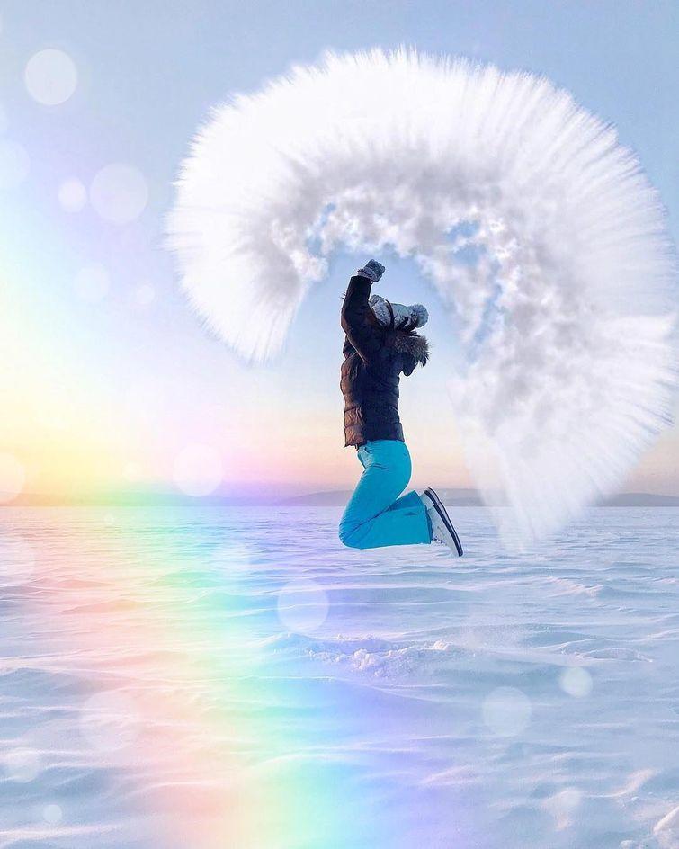 #Дубакчеллендж, русские выходят на улицу в лютый мороз делая эпичные фотографии