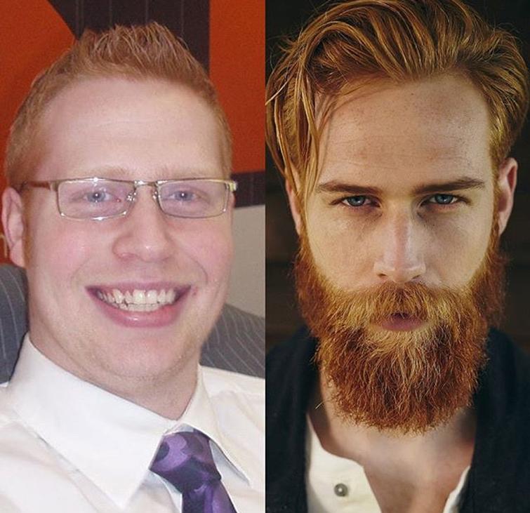 Эти 25 мужчин отрастили бороды и превратились из юных мальчиков в брутальных мачо мужчины отрастили бороды, мужчины превратились из юных мальчиков в брутальных мачо