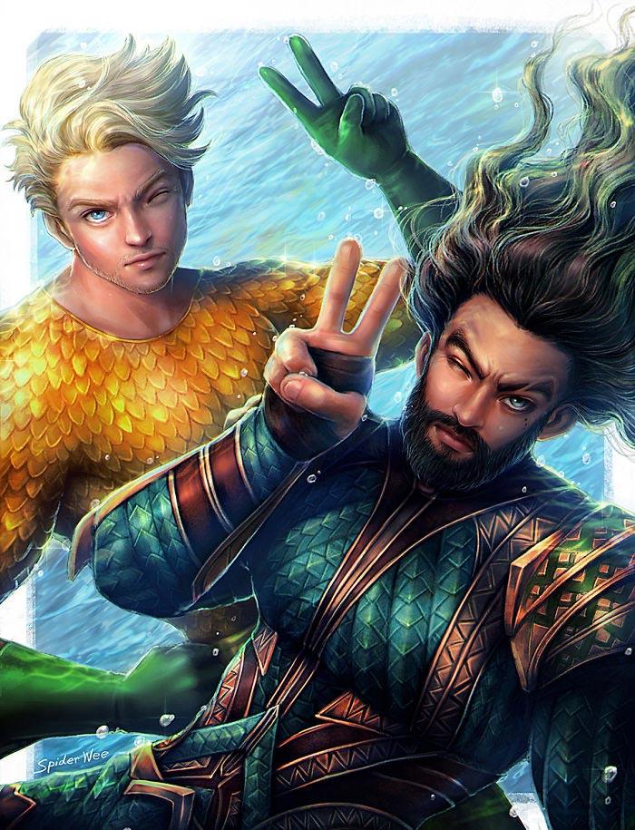 как выглядят супергерои когда они не заняты борьбой с плохими парнями, SpiderWee