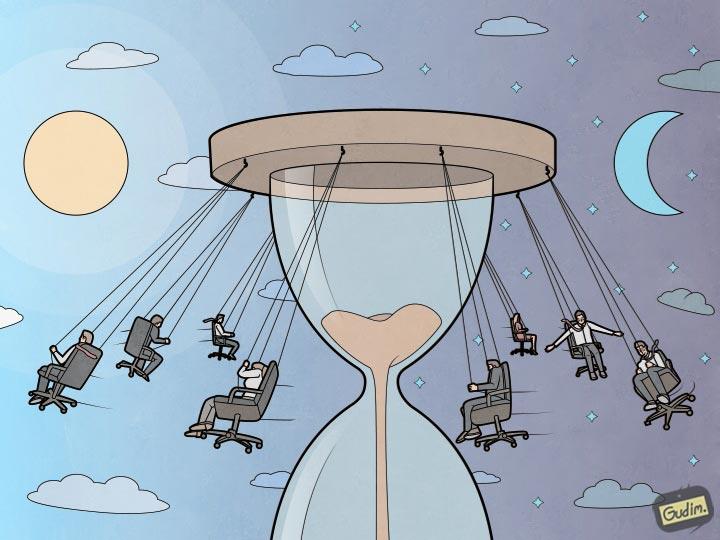 иллюстрации о жизни от Gudim,  Gudim