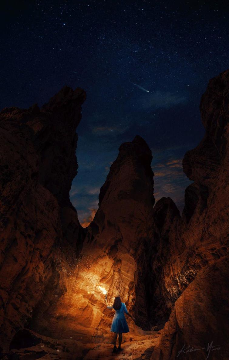 Фотограф превращает истории, которые видит в своей голове в волшебство, используя фотошоп фотограф Катрина Ю, Katrina Yu, при помощи фотошопа