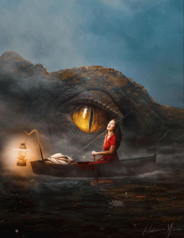 Фотограф превращает истории, которые видит в своей голове в волшебство, используя фотошоп фотограф Катрина Ю, Katrina Yu, при помощи фотошопа