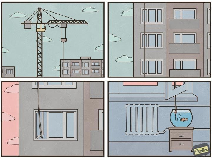 иллюстрации о жизни от Gudim,  Gudim