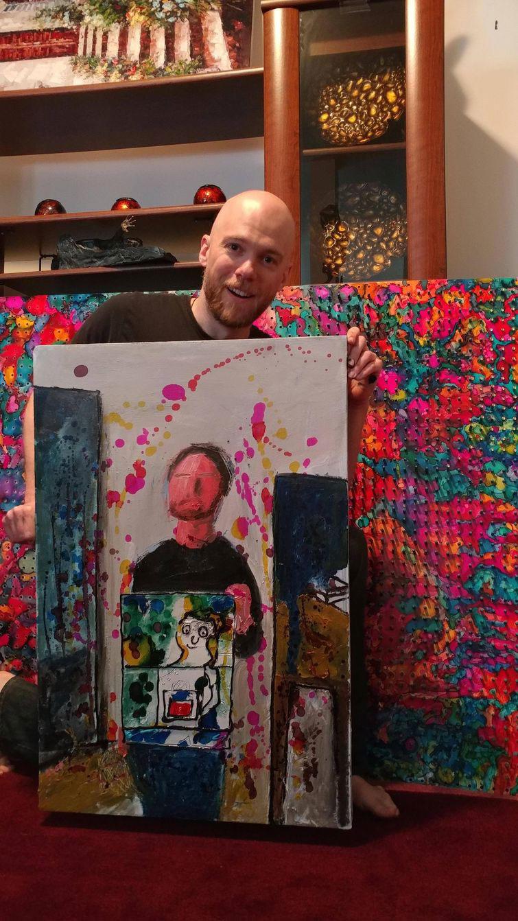 мама мем, картина мем, мама мем, мама нарисовала птицу мем