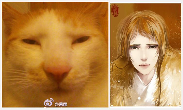 Китайский художник создает человеческую версию очаровательных котят и результат ми-ми-ми Китайский художник создает человеческую версию очаровательных котят, xuedaixun