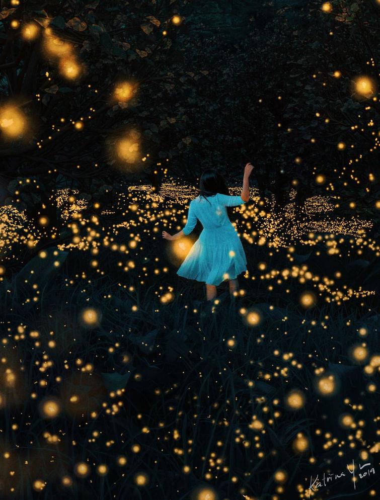 Фотограф превращает истории, которые видит в своей голове в волшебство, используя фотошоп фотограф Катрина Ю, Katrina Yu, при помощи фотошопа