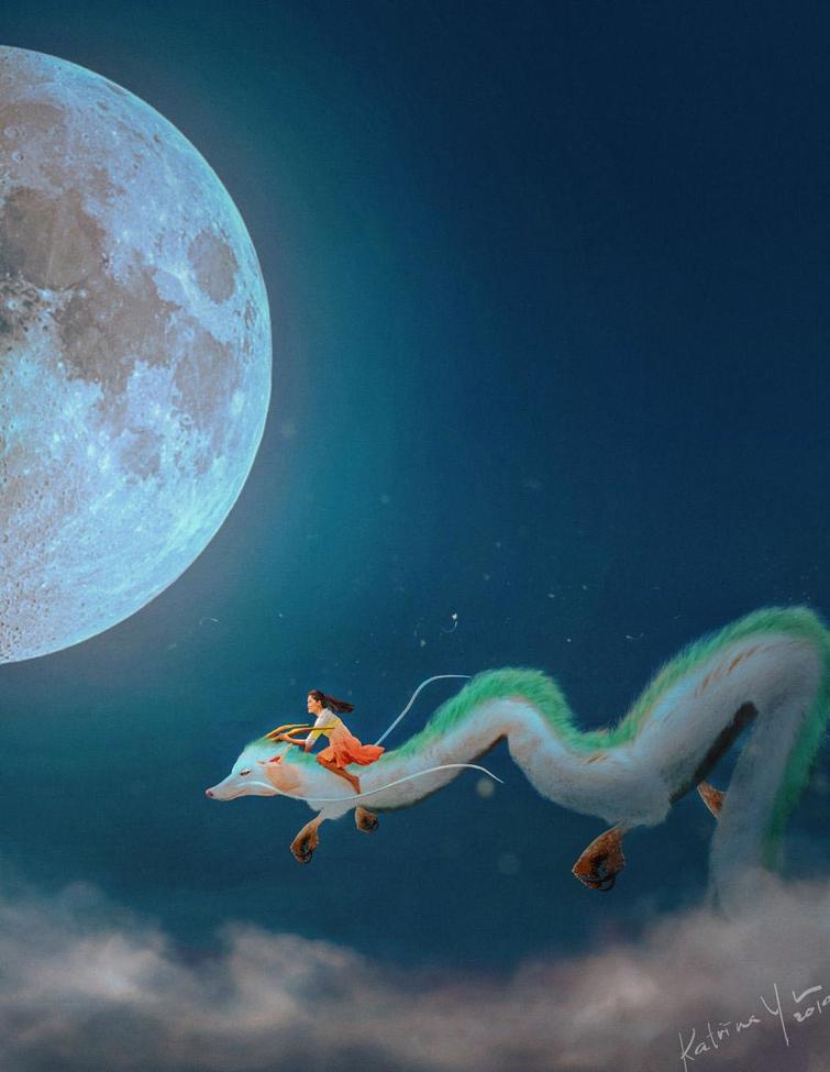 Фотограф превращает истории, которые видит в своей голове в волшебство, используя фотошоп фотограф Катрина Ю, Katrina Yu, при помощи фотошопа