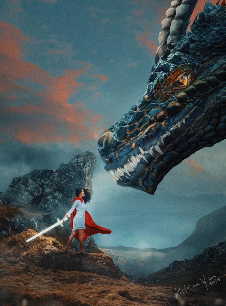 Фотограф превращает истории, которые видит в своей голове в волшебство, используя фотошоп фотограф Катрина Ю, Katrina Yu, при помощи фотошопа